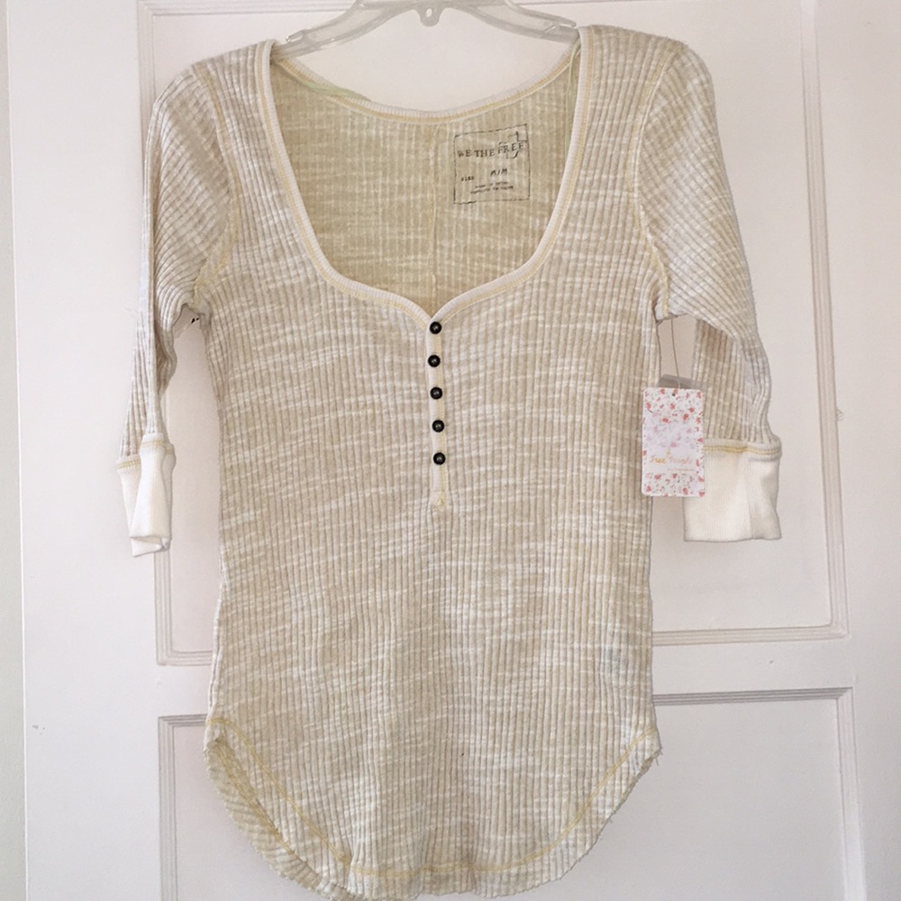 Free people  sweetheart Henley